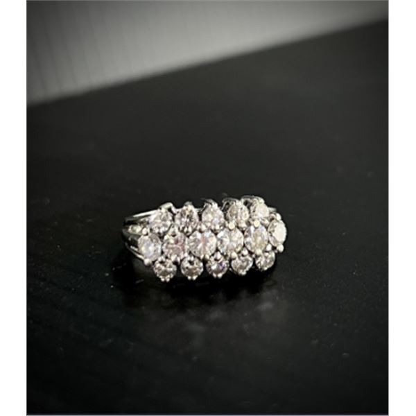 14kt White Gold Diamond Ring
