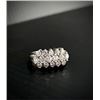 Image 1 : 14kt White Gold Diamond Ring