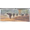 Image 1 : Fine Art Giclee on Canvas Titled "Drought, Dust and Danger" by Simon Combes