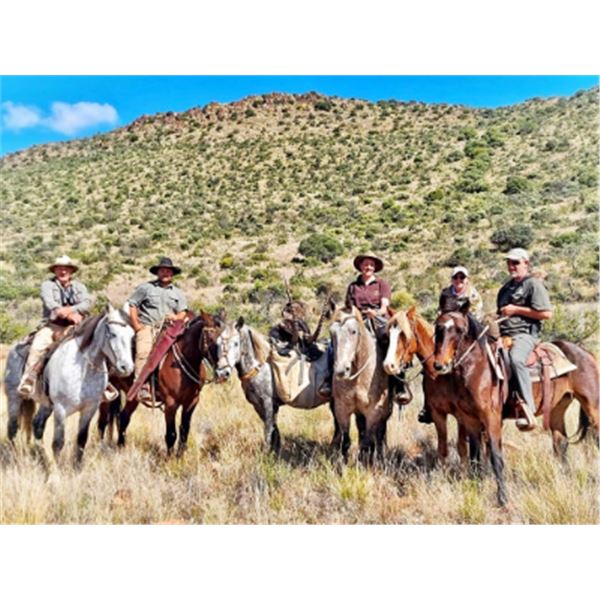 Horseback Plains Game Hunt in South Africa for 1 Hunter and 1 Non-Hunter