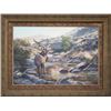 Image 1 : "Kudu Haven" limited edition 10/99 on canvas by David Langmead