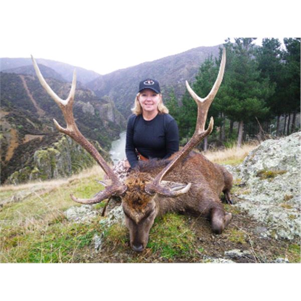 5-day New Zealand Sika Deer Hunt for One Hunter and One Non-Hunter