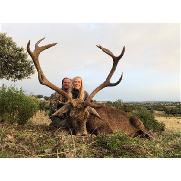 6 Day Iberian Red Deer Hunt for 1 Hunter and 1 Non-Hunter