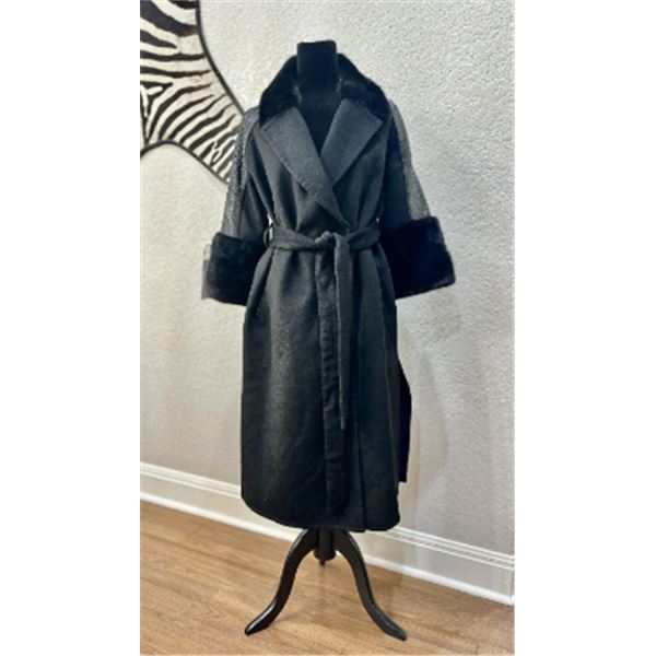 Wool with Virgin Mink Coat