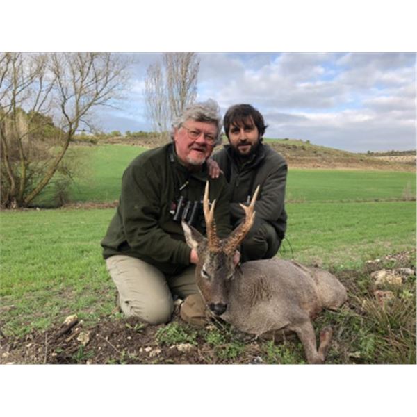 5-day Spanish European Roe Deer Hunt & Bullfight in Private VIP Box for One Hunter and One Non-Hunte