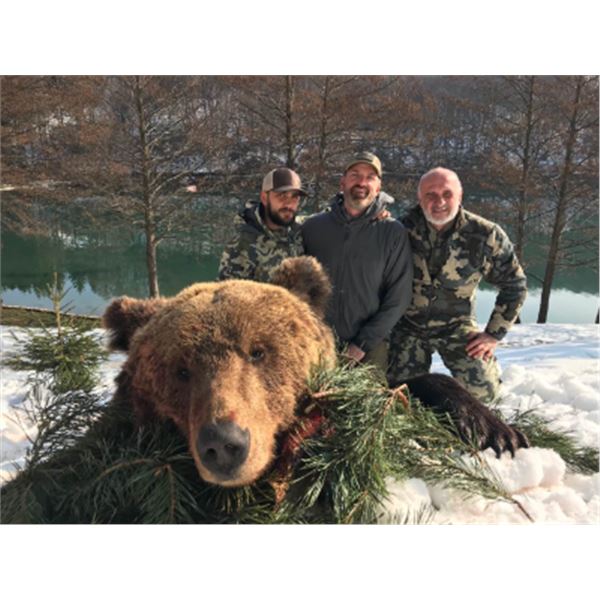 7-day Hunt for European Brown Bear, Roe Deer and Red Fox for 1 Hunter and 1 Non-Hunter