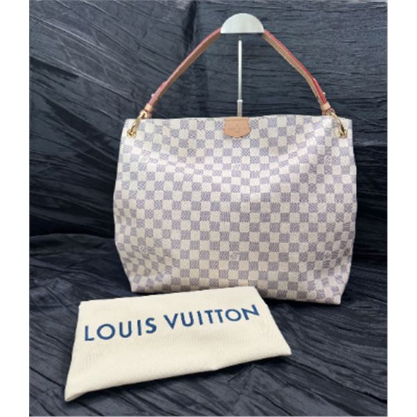 Louis Vuitton Delightful MM Tote — Damier Azur