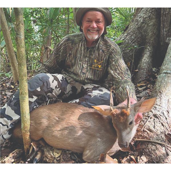 404 #LUN-04 Red or Gray Brocket Deer Hunt, Mexico