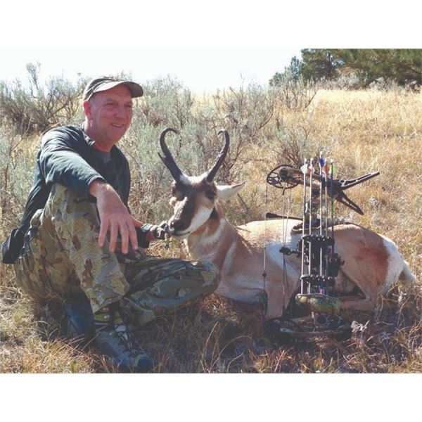 605 #PREM-05 RIFLE or ARCHERY Antelope Hunt, Wyoming