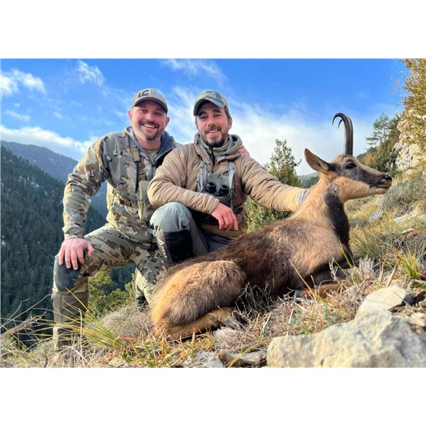 726 #SLA-26 Pyrenean Chamois Hunt, Wine Tasting and Barcelona City Tour, Spain
