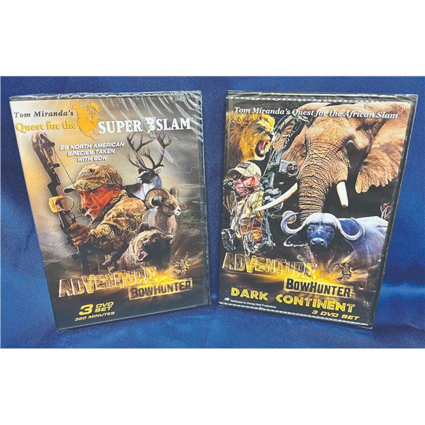 729 #SLA-29 Adventure Bowhunter, DVD Set Combo & GSCO Cap, Tom Miranda