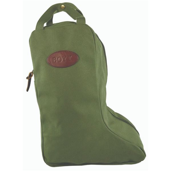 739 #SLA-39 Boyt Harness Waxed Canvas Boot Bag