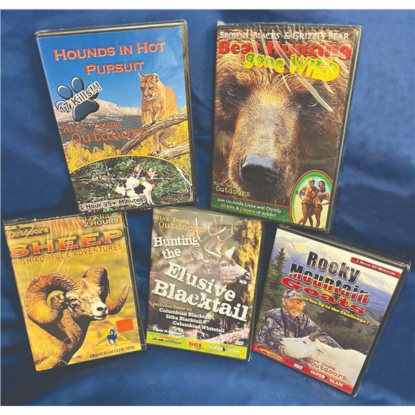 786 #SLA-86 Rick Young Outdoors Four-DVD Library &  GSCO Cap