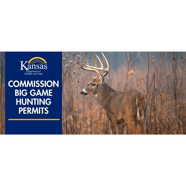 2026 Kansas Commissioners Big Game Deer Permit