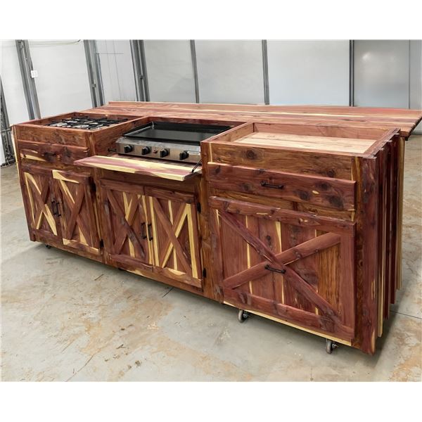 Custom Handcrafted Outdoor Kitchen