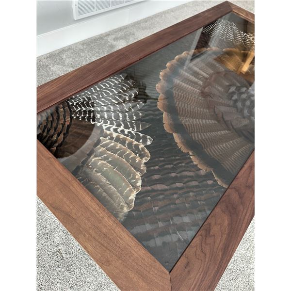Custom Coffee Table by All Feathers Taxidermy