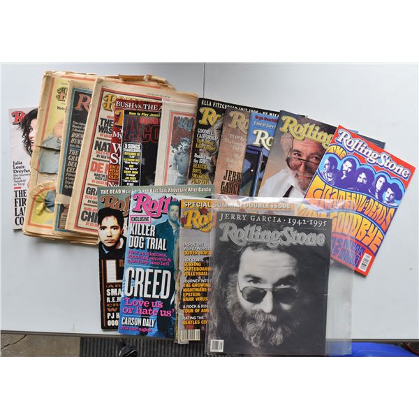 Rolling Stone Magazines featuring The Grateful Dead/Jerry Garcia