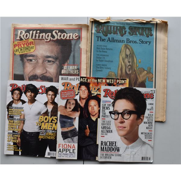 Rolling Stone Magazines featuring The Allman Brothers/Gregg Allman