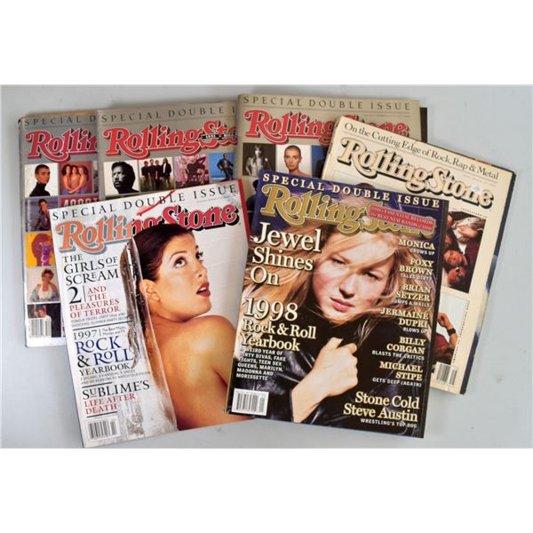 Rolling Stone Magazine featuring Year in Review 1990-1992, 1997-1998