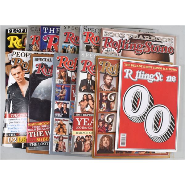 Rolling Stone Magazine featuring Year in Review 2000-2008