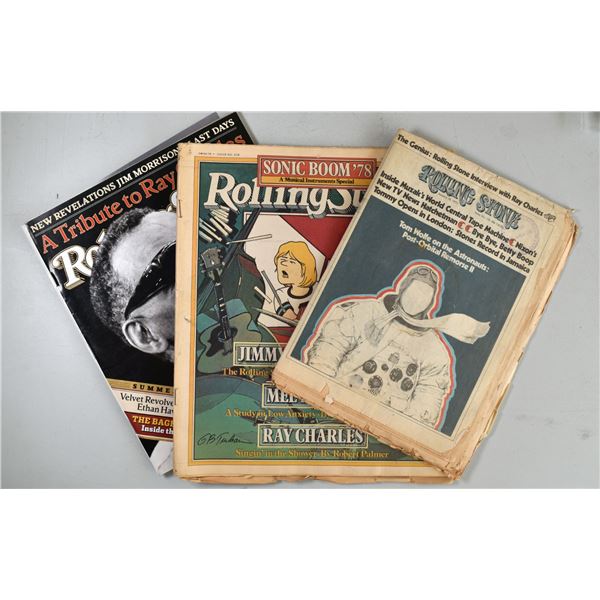 Rolling Stone Magazine featuring Ray Charles