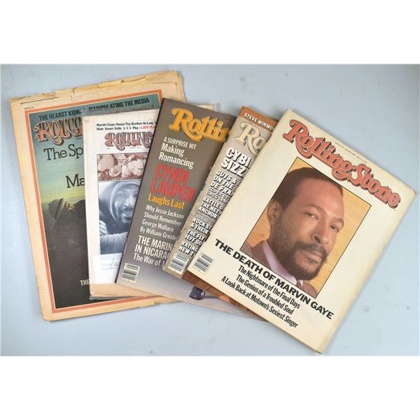 Rolling Stone Magazine featuring Marvin Gaye