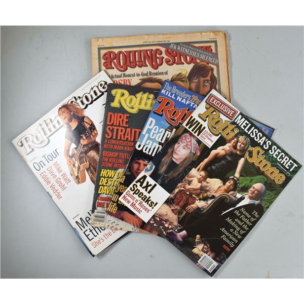 Rolling Stone Magazine featuring Crosby, Stills & Nash/Melissa Etheridge/Pearl Jam