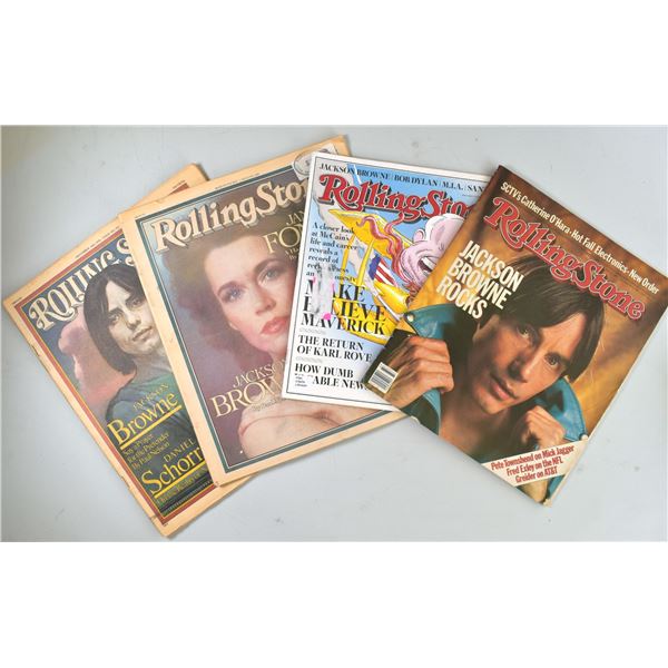 Rolling Stone Magazine featuring Jackson Browne
