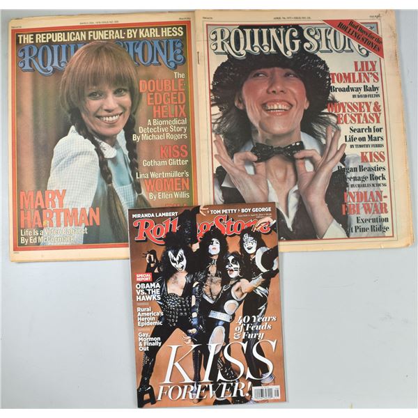 Rolling Stone Magazine featuring Kiss