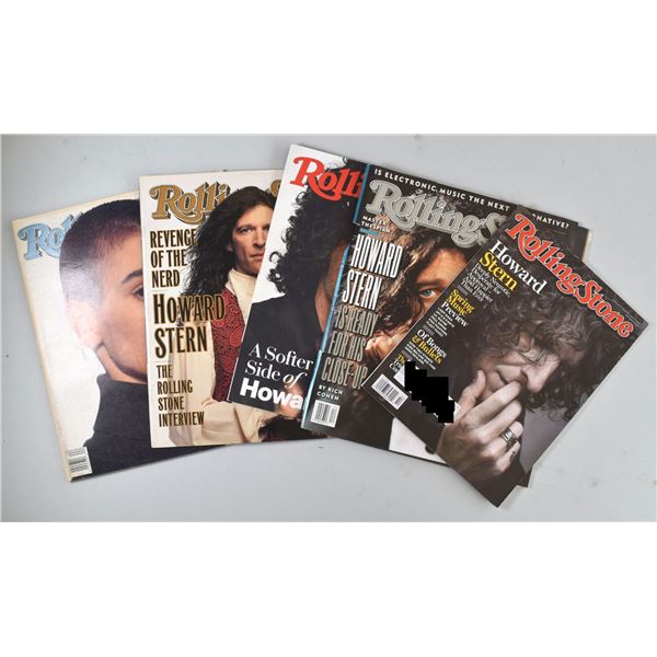 Rolling Stone Magazine featuring Howard Stern