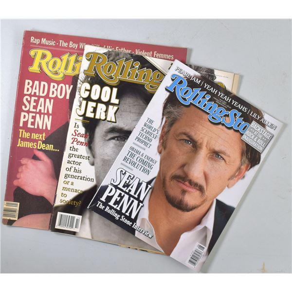 Rolling Stone Magazine featuring Sean Penn