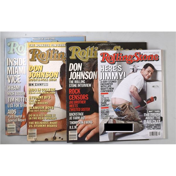 Rolling Stone Magazine featuring Don Johnson