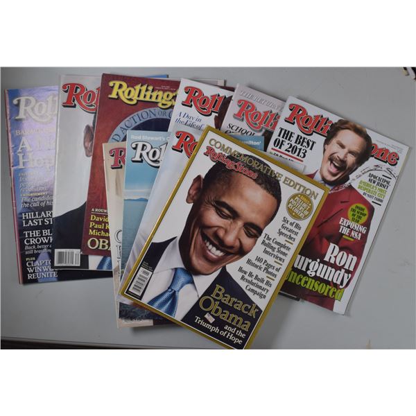 Rolling Stone Magazine featuring Barack Obama