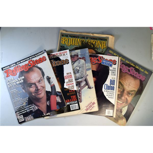 Rolling Stone Magazine featuring Jack Nicholson