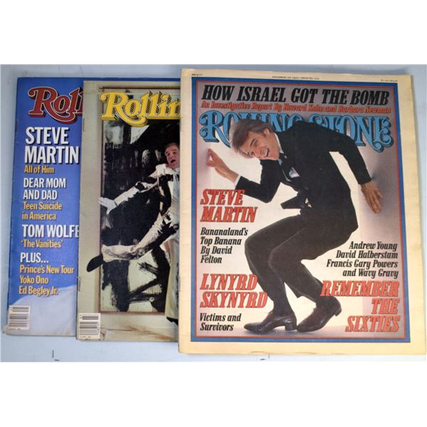 Rolling Stone Magazine featuring Steve Martin
