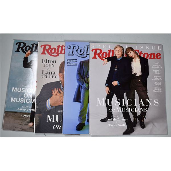Rolling Stone Magazine featuring Musicians on Musicians