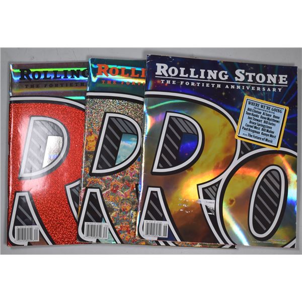 Rolling Stone Magazine featuring Fortieth Anniversary