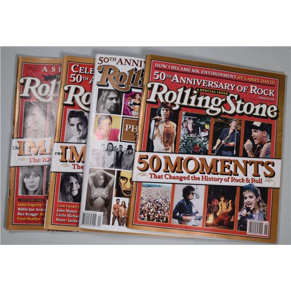 Rolling Stone Magazine featuring 50th Anniversary of Rock