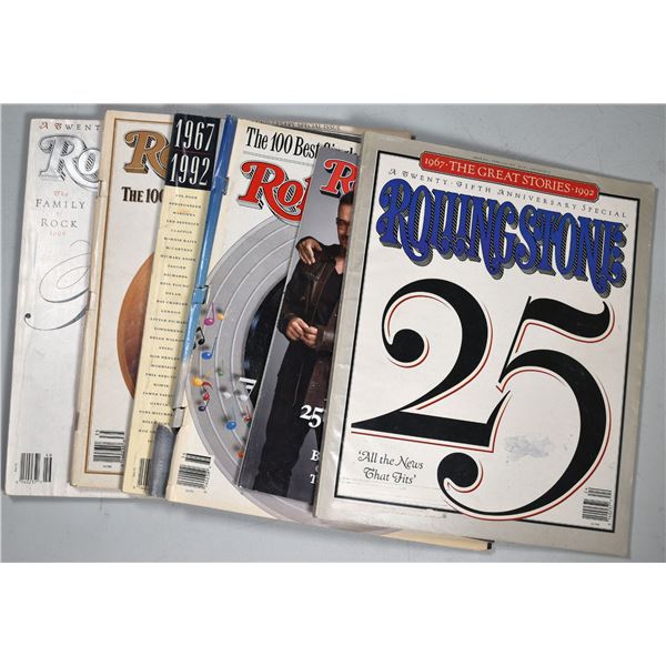 Rolling Stone Magazine featuring 25th Anniversary