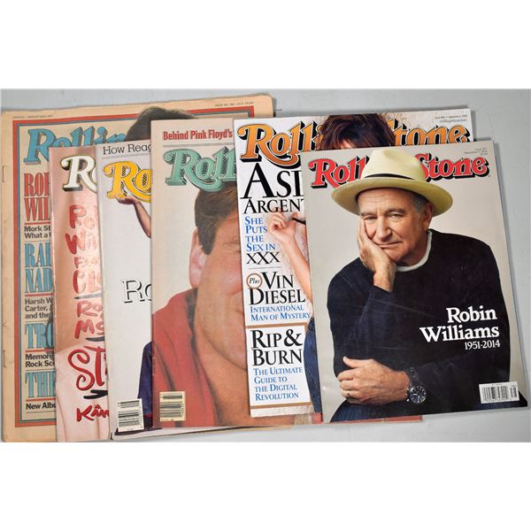 Rolling Stone Magazine featuring Robin Williams
