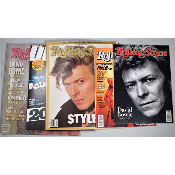 Rolling Stone Magazine featuring David Bowie