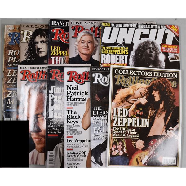 Rolling Stone Magazine featuring Led Zeppelin/Robert Plant/Jimmy Page