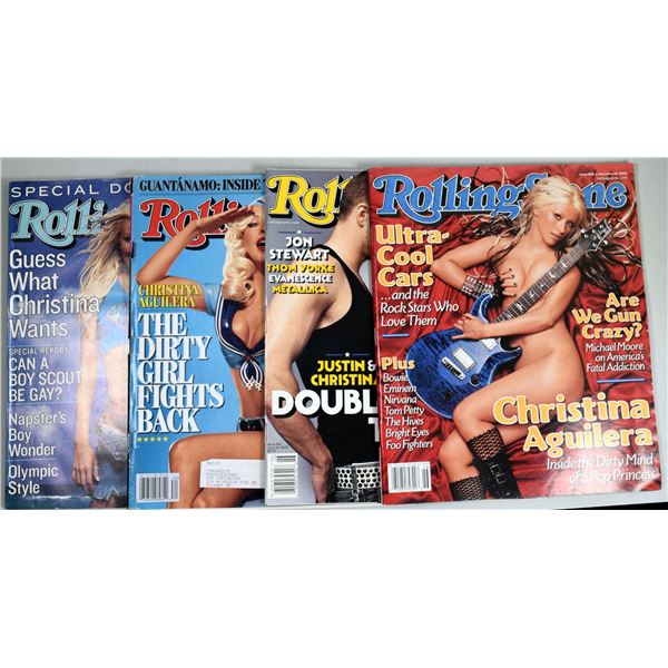 Rolling Stone Magazine featuring Christina Aguilera