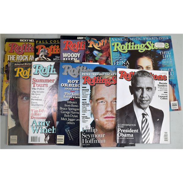 Rolling Stone Magazine featuring RIP/Tributes