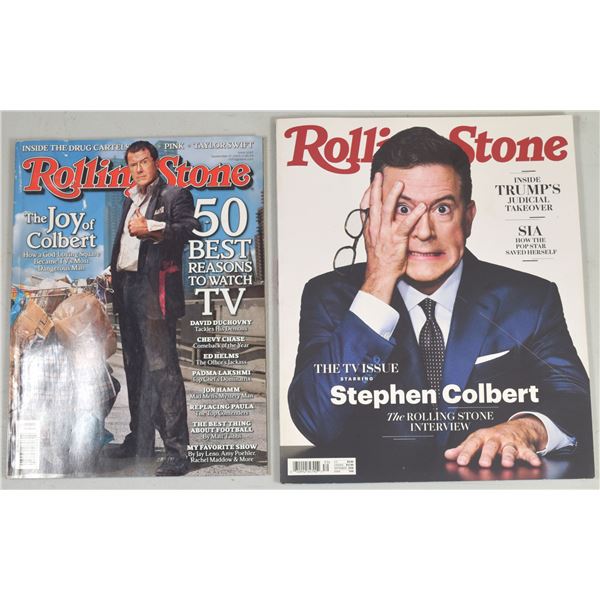 Rolling Stone Magazine featuring Stephen Colbert
