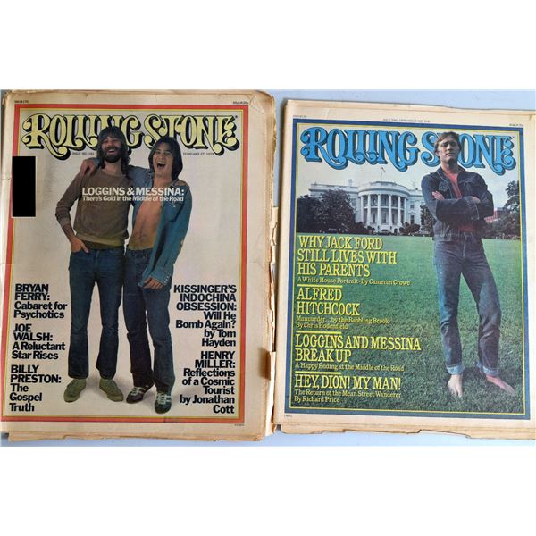 Rolling Stone Magazine featuring Loggins & Messina