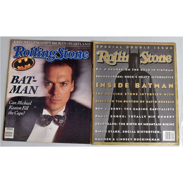 Rolling Stone Magazine featuring Batman