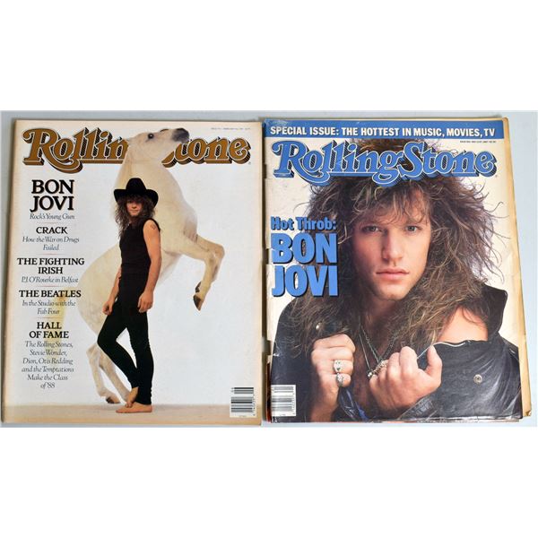 Rolling Stone Magazine featuring Bon Jovi