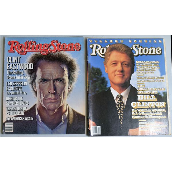 Rolling Stone Magazine featuring Clint Eastwood
