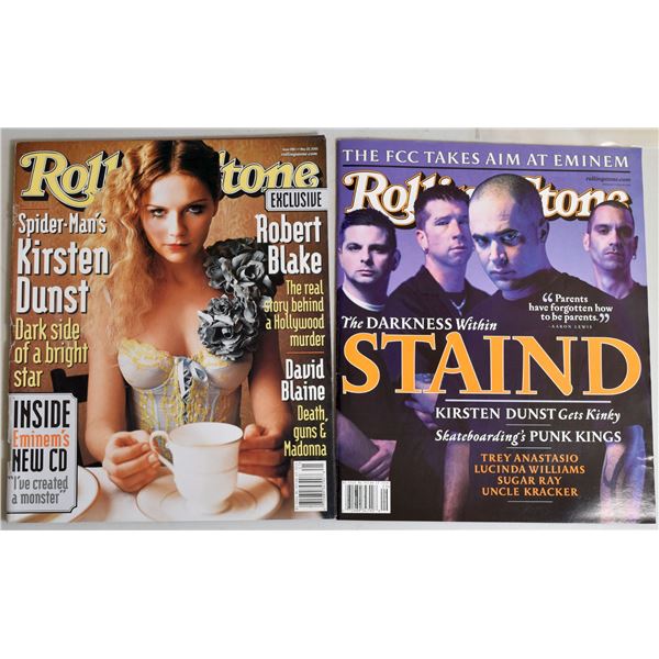 Rolling Stone Magazine featuring Kirsten Dunst